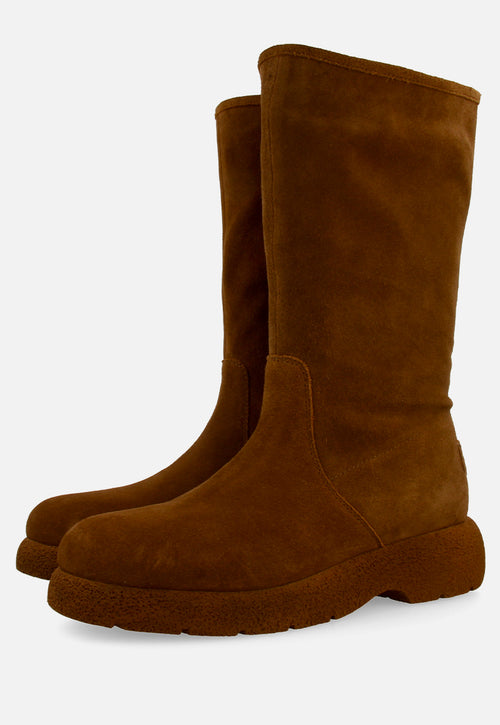 BOTAS MULTIPOSICIÓN PIEL SERRAJE CON PELO KOSSEN