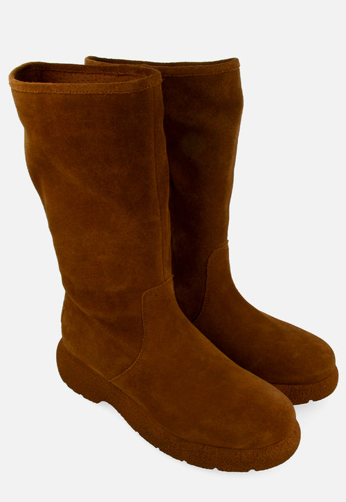 BOTAS MULTIPOSICIÓN PIEL SERRAJE CON PELO KOSSEN