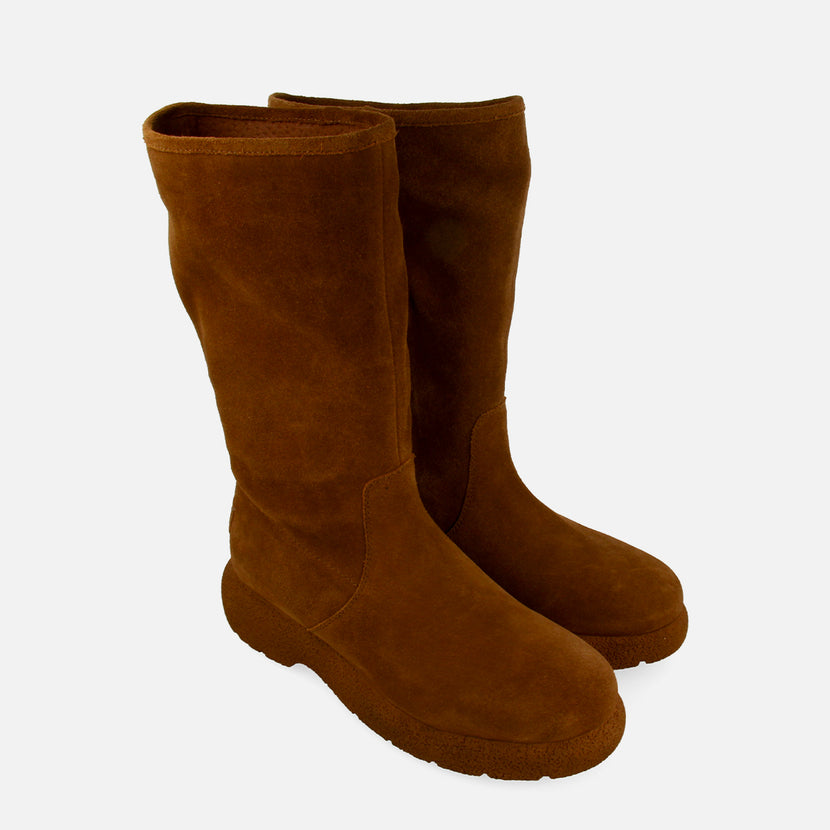 BOTAS MULTIPOSICIÓN PIEL SERRAJE CON PELO KOSSEN