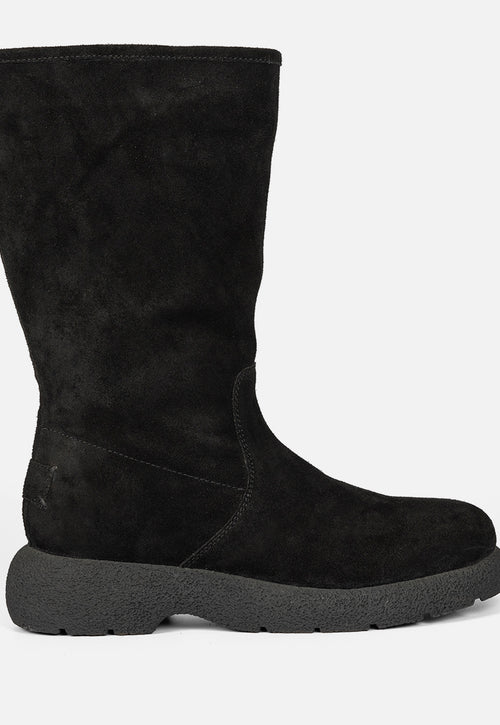 BOTAS MULTIPOSICIÓN PIEL SERRAJE CON PELO KOSSEN