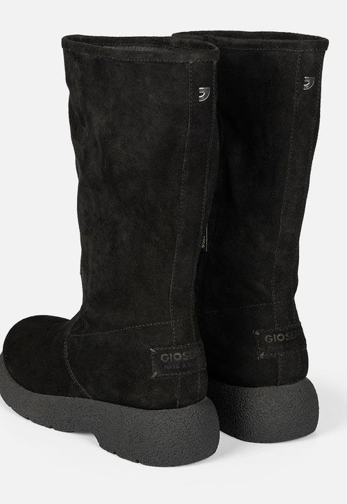 BOTAS MULTIPOSICIÓN PIEL SERRAJE CON PELO KOSSEN