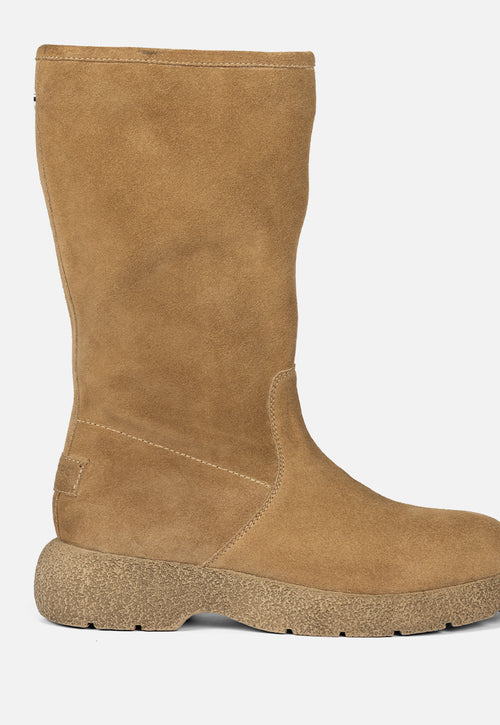 BOTAS MULTIPOSICIÓN PIEL SERRAJE CON PELO KOSSEN