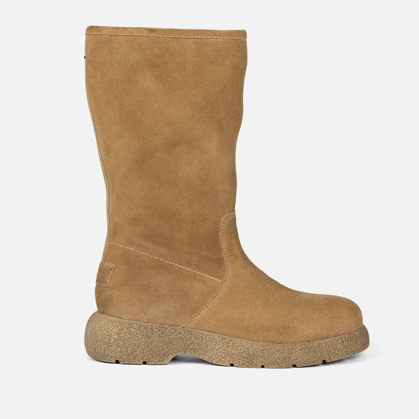 BOTAS MULTIPOSICIÓN PIEL SERRAJE CON PELO KOSSEN