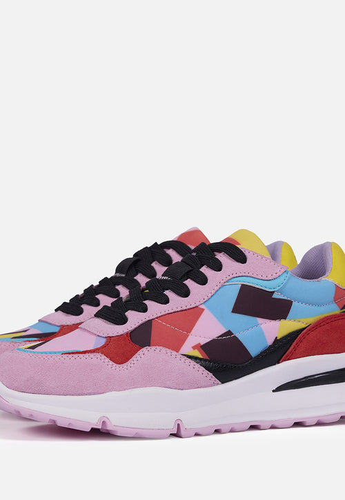 LEATHER SNEAKERS PRINT - CATHERINE BY MARÍA ESCOTÉ