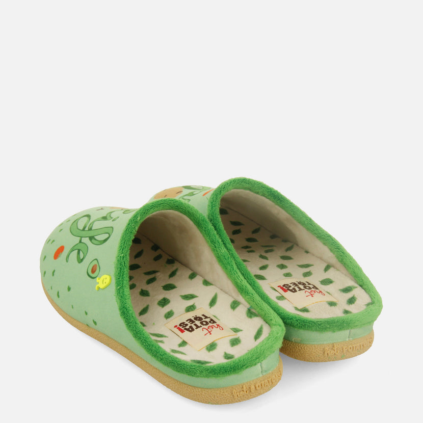 ZAPATILLAS DE CASA VERDE VEGAN LIFE