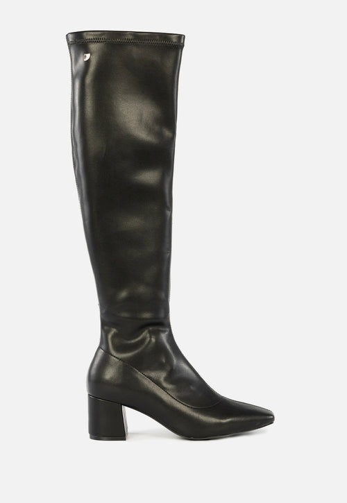 HIGH SOCK-STYLE BOOTS WITH HEEL DECATUR