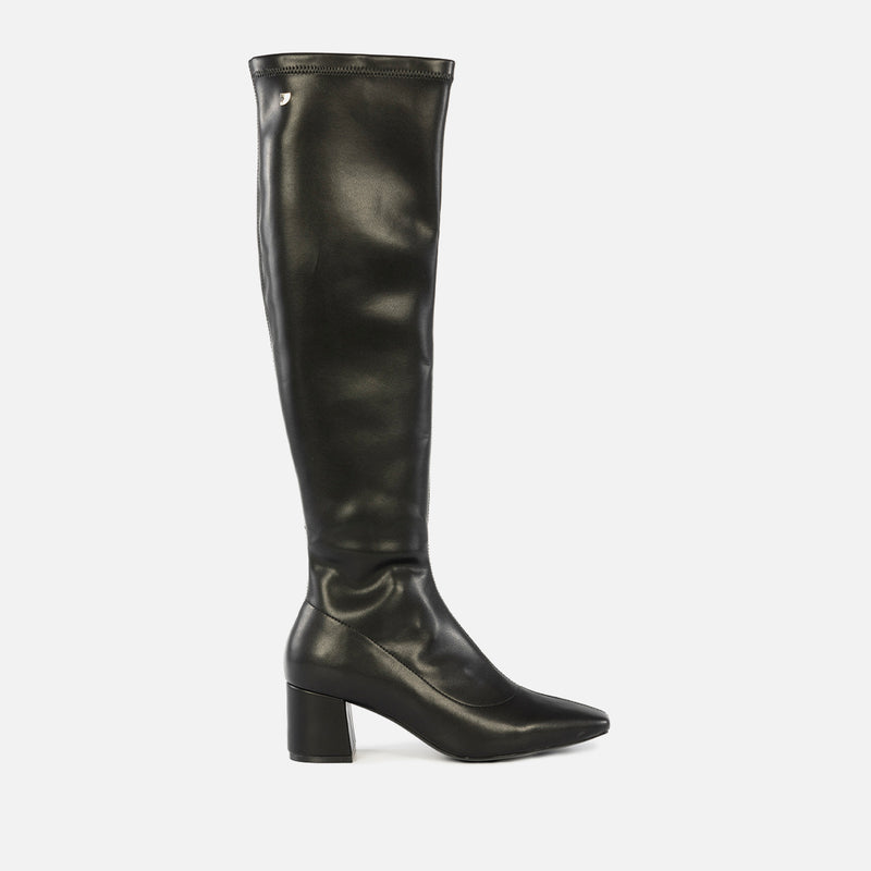 BOTAS ALTAS TIPO CALCETÍN TACÓN DECATUR