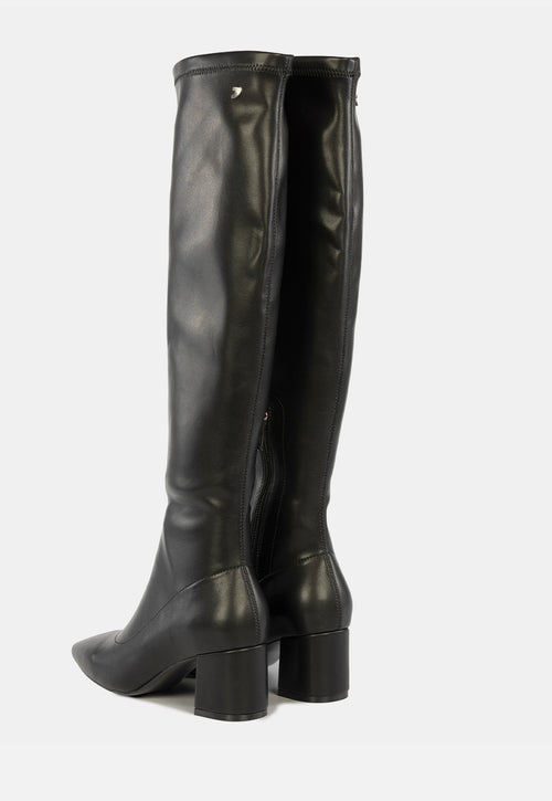 HIGH SOCK-STYLE BOOTS WITH HEEL DECATUR