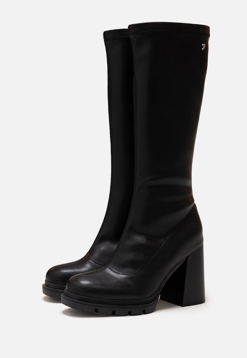 BOTAS ALTAS TACÓN Y SUELA TRACK VESZTO