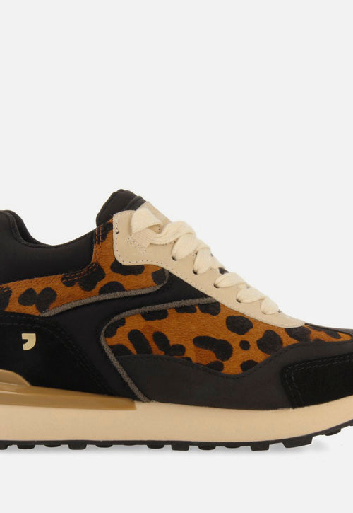 SNEAKERS CUÑA INTERNA ESTAMPADO LEOPARDO PAVILION