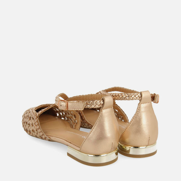 LEATHER BALLET FLATS LOXHORE