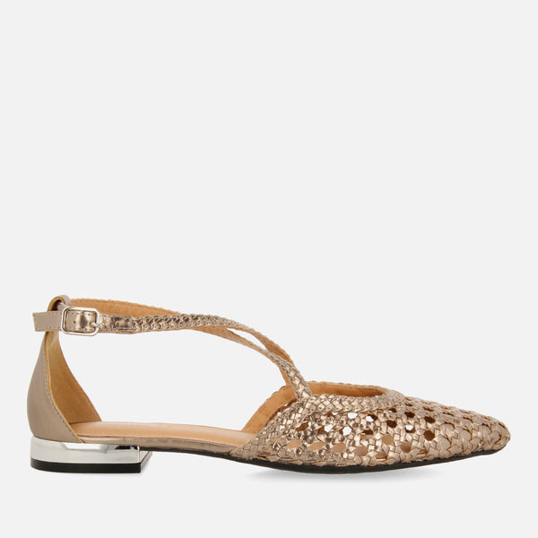 LEATHER BALLET FLATS LOXHORE