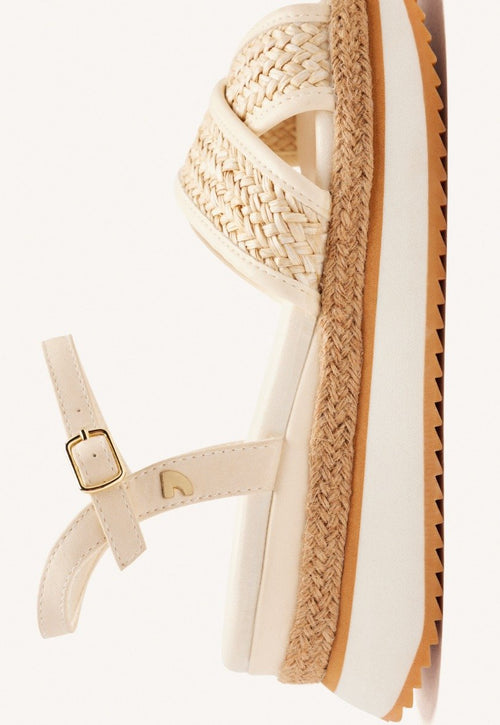 SANDALIAS PLATAFORMA RAFIA BOSCAWEN