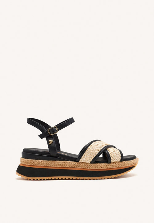 SANDALIAS PLATAFORMA RAFIA BOSCAWEN