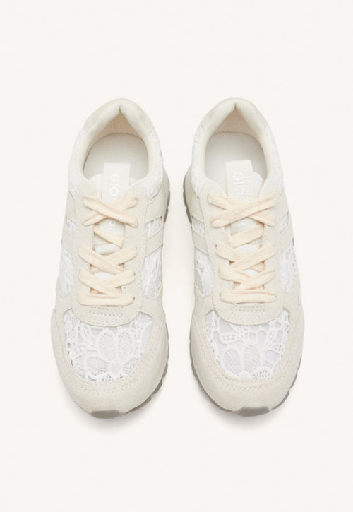 SNEAKERS CON ZEPPA PELLE E PIZZO BEETOWN