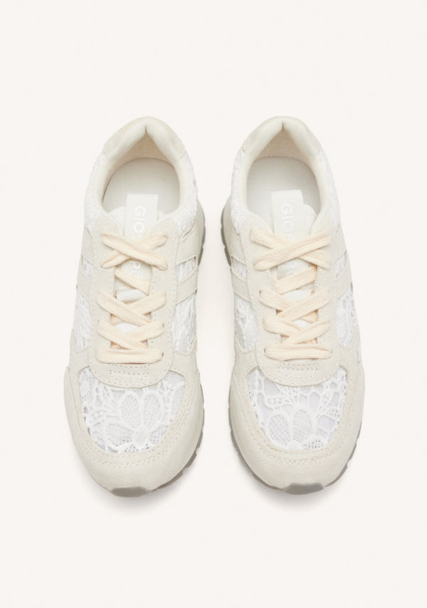 BASKETS COMPENSÉES CUIR ET LACETS BEETOWN