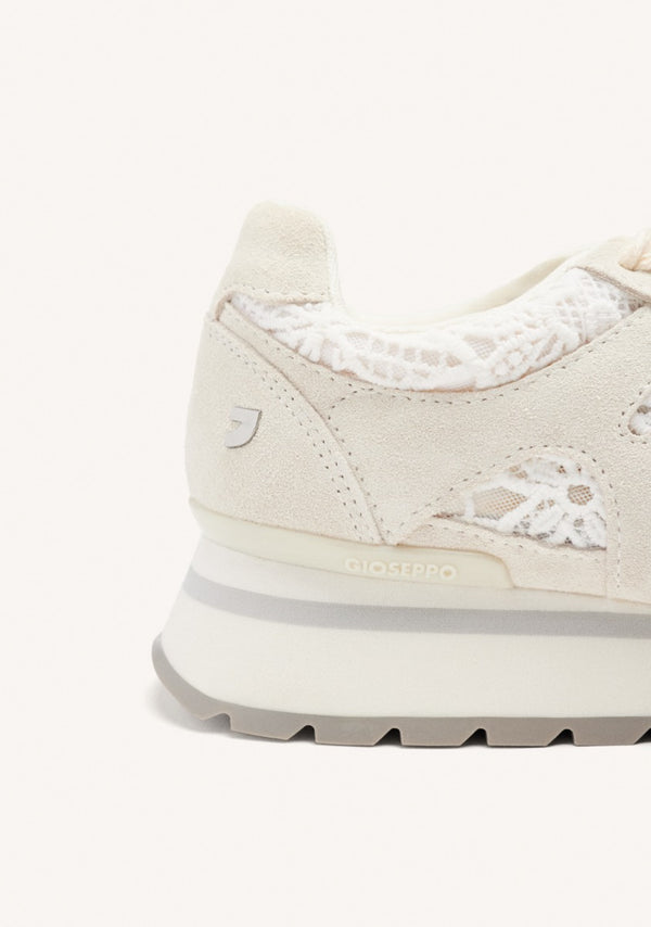 BASKETS COMPENSÉES CUIR ET LACETS BEETOWN