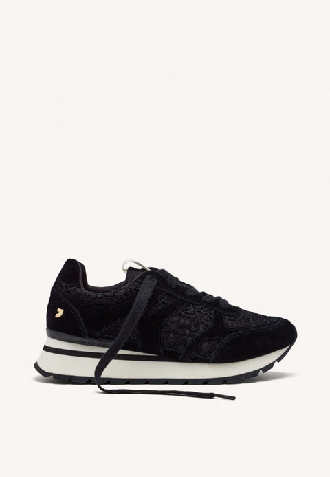 SNEAKERS CON ZEPPA PELLE E PIZZO BEETOWN