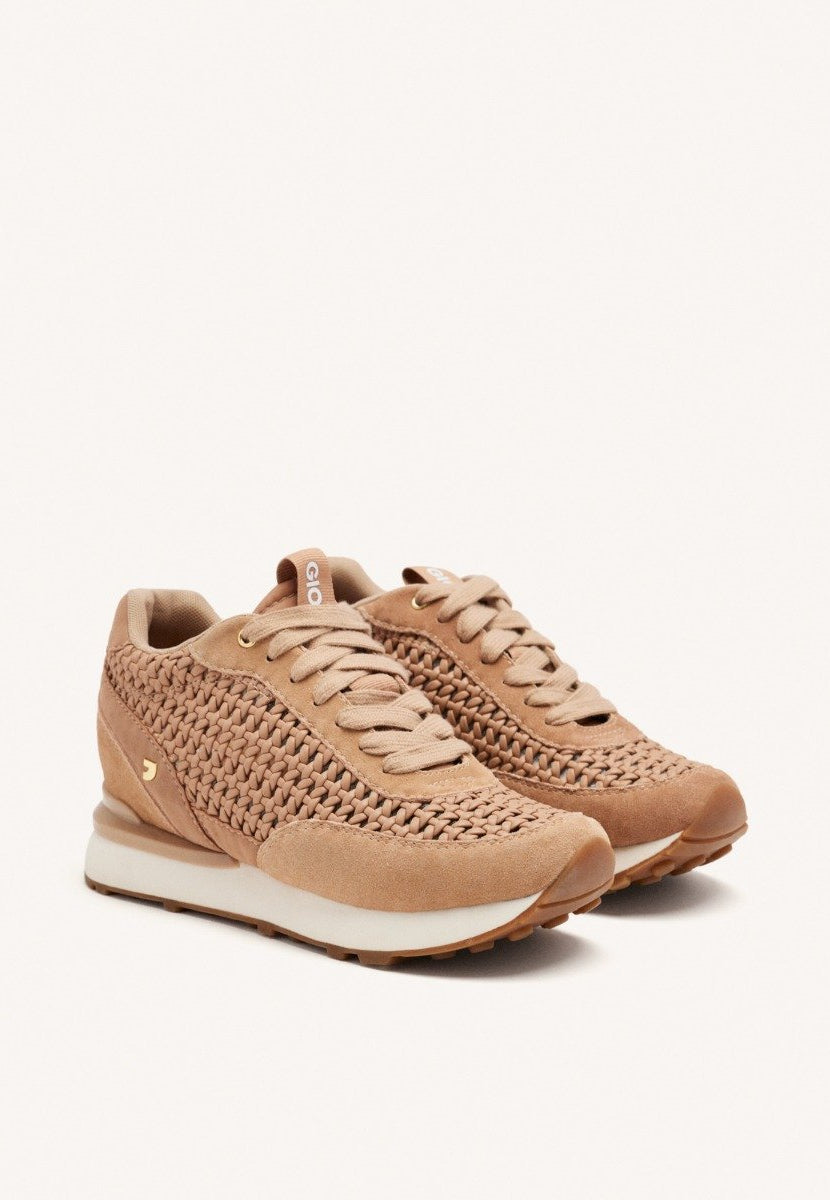 ZAPATILLAS CUÑA PIEL Y REJILLA HIGHGATE