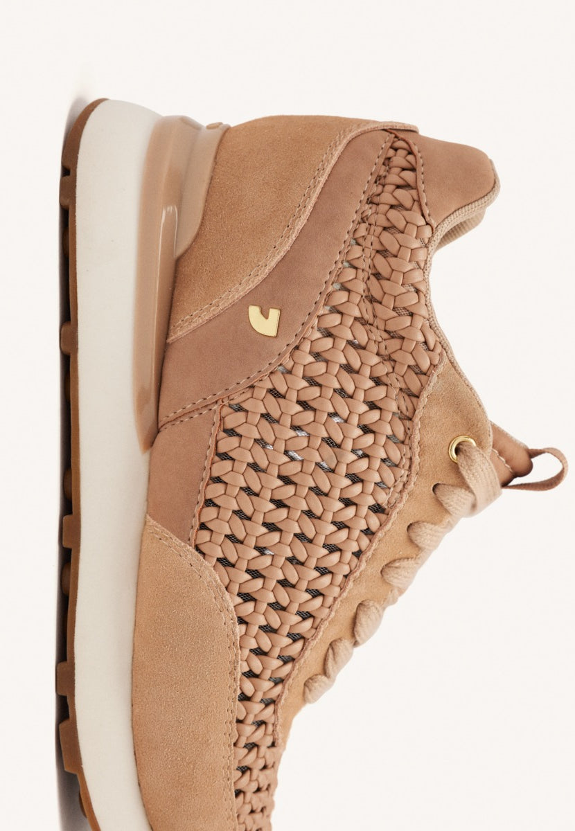 ZAPATILLAS CUÑA PIEL Y REJILLA HIGHGATE