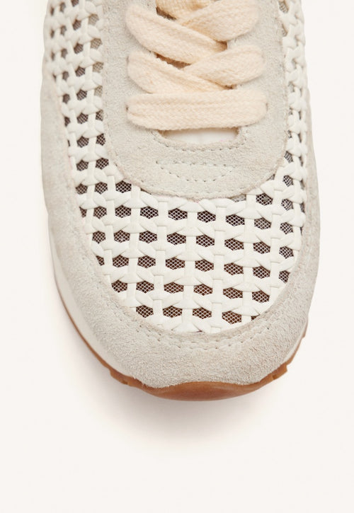 SNEAKERS CON ZEPPA PELLE E RETE HIGHGATE