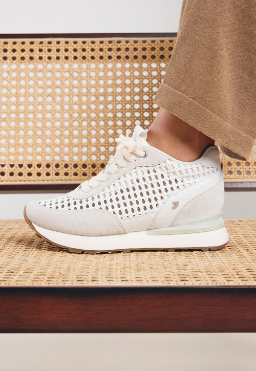 SNEAKERS CON ZEPPA PELLE E RETE HIGHGATE