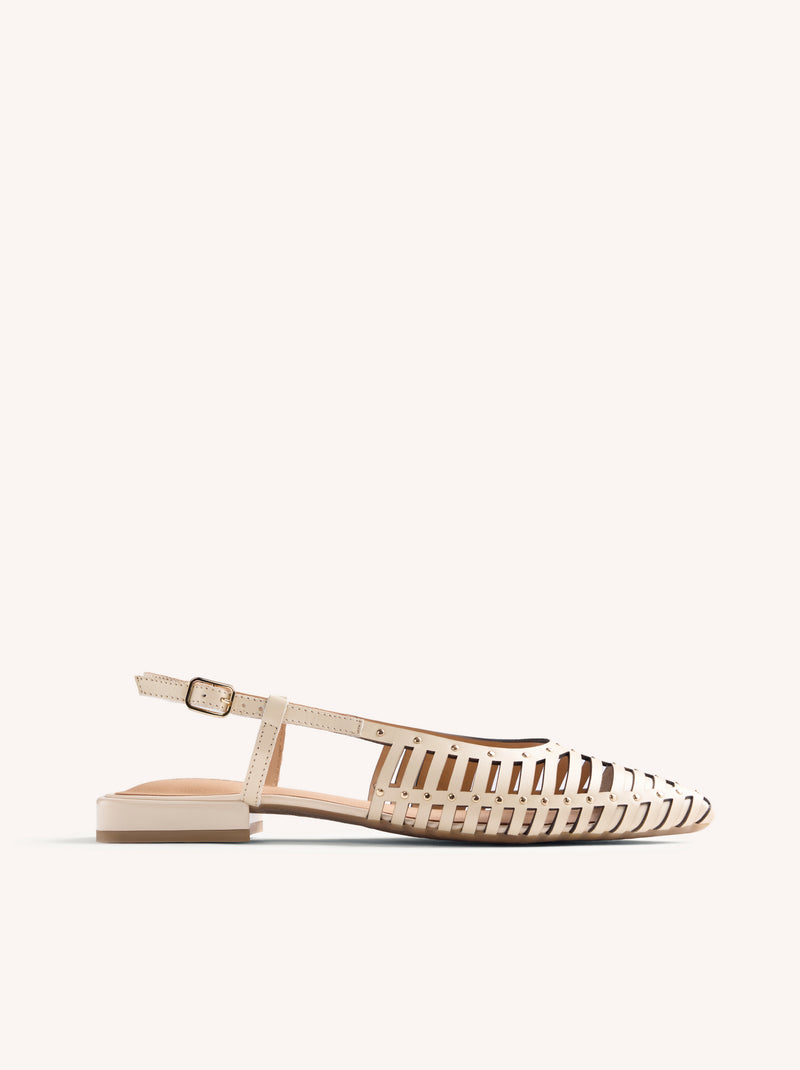 BALLERINE APERTE PELLE JERICHO