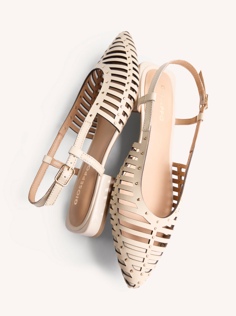 BALLERINE APERTE PELLE JERICHO