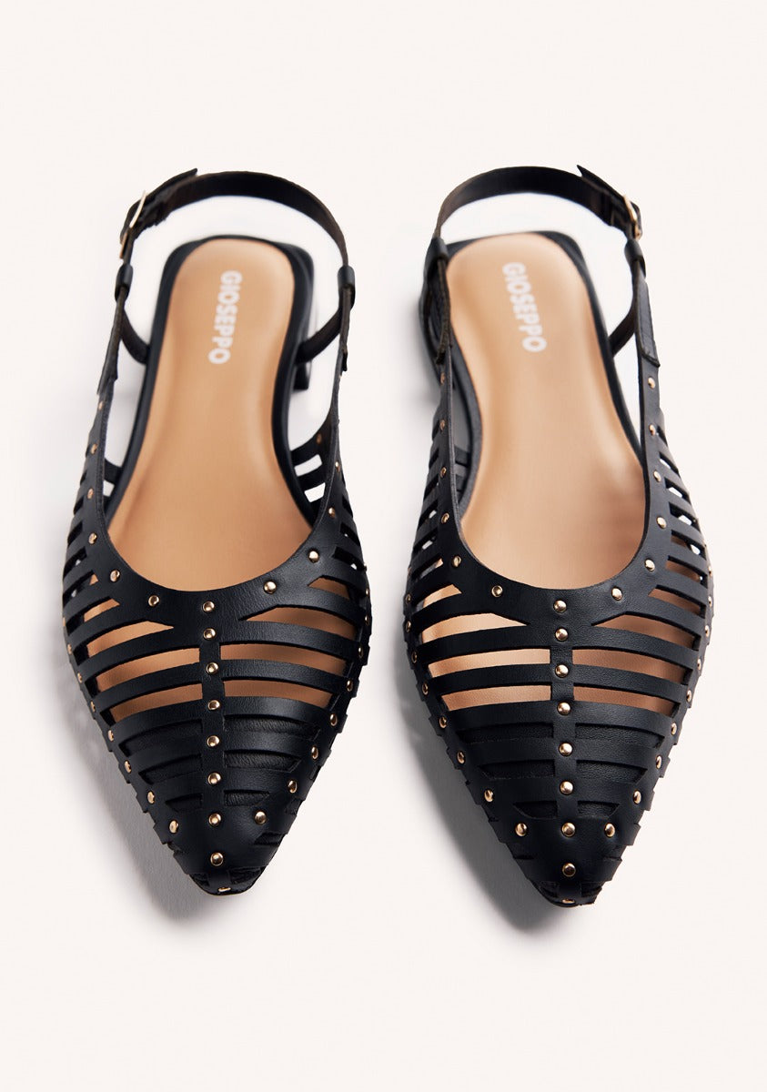 MULES À BRIDES CUIR JERICHO