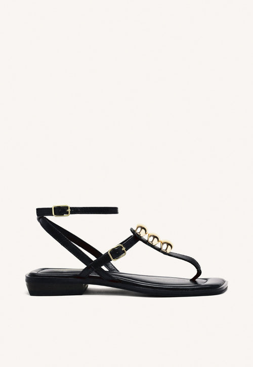 SANDALIAS GRIEGAS PIEL JOYAS RESEBURG