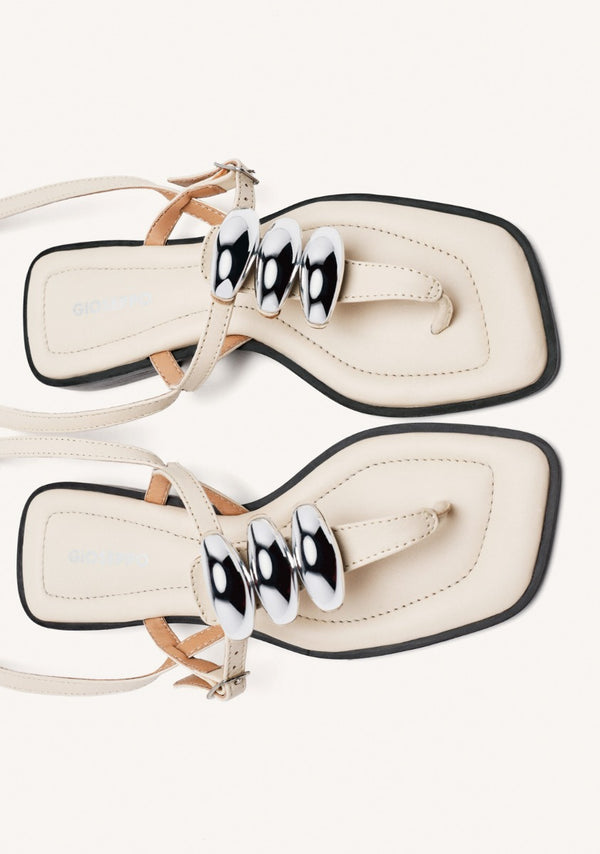 SANDALIAS GRIEGAS PIEL JOYAS RESEBURG