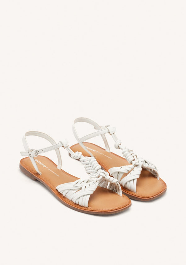 SANDALIAS PIEL NUDOS WALDEN