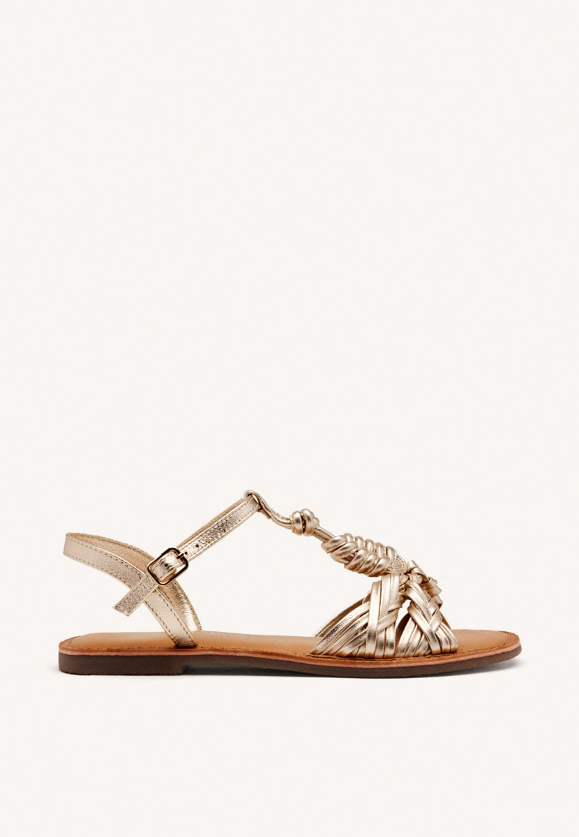 SANDALIAS PIEL NUDOS WALDEN