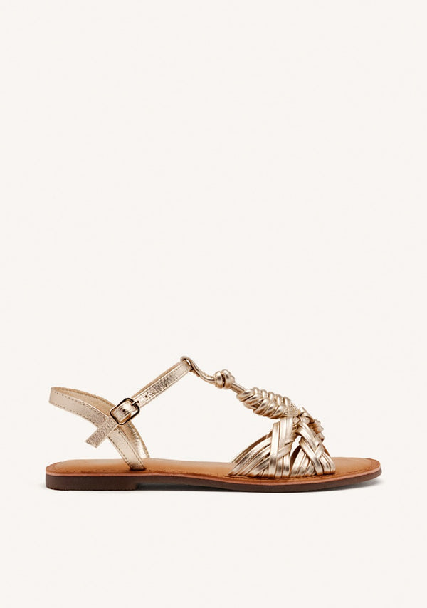 SANDALIAS PIEL NUDOS WALDEN
