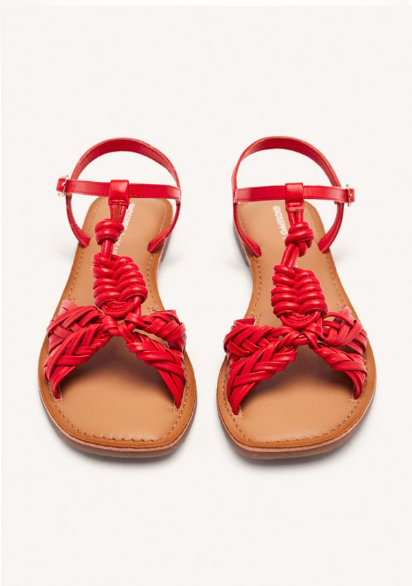 SANDALIAS PIEL NUDOS WALDEN