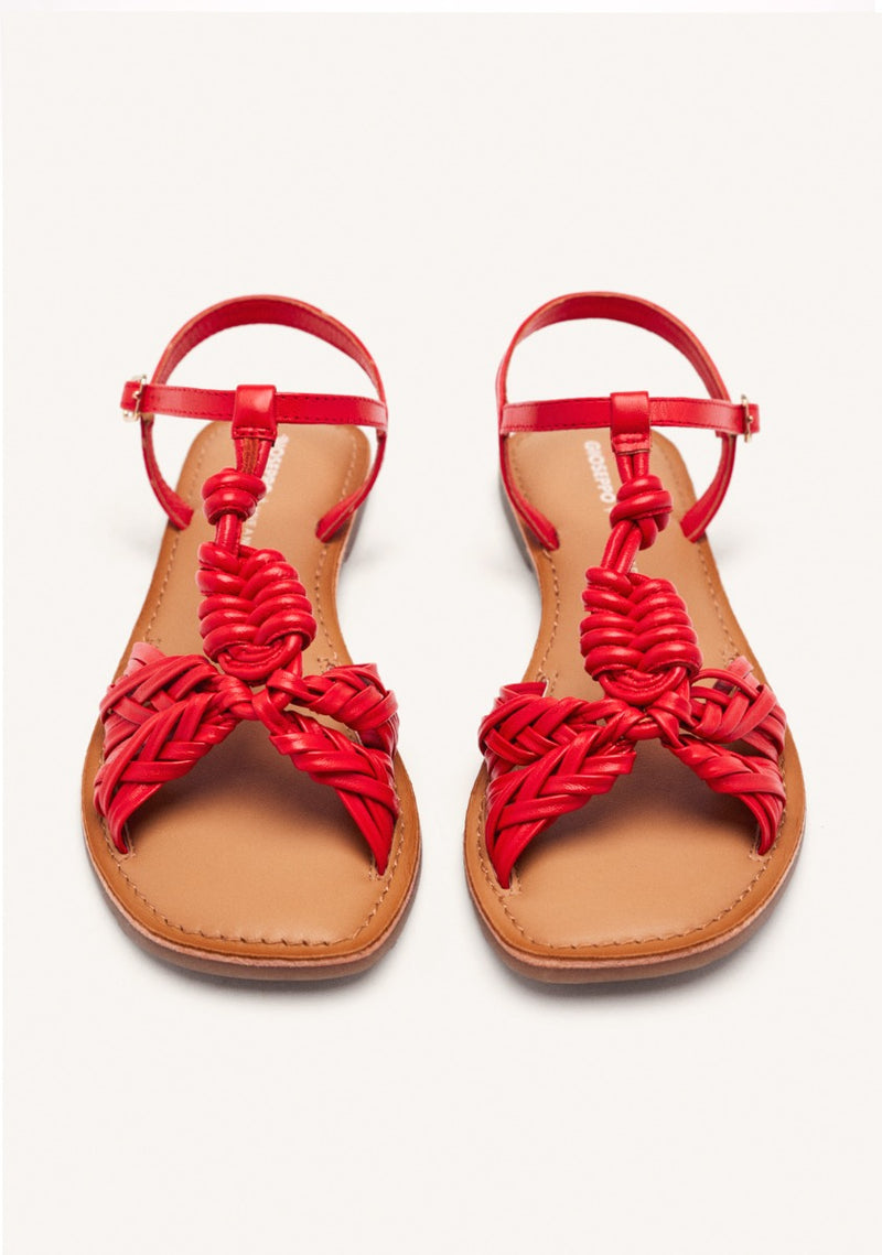 SANDALIAS PIEL NUDOS WALDEN