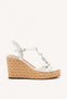 SANDALIAS PIEL CUÑA YUTE CASTINE