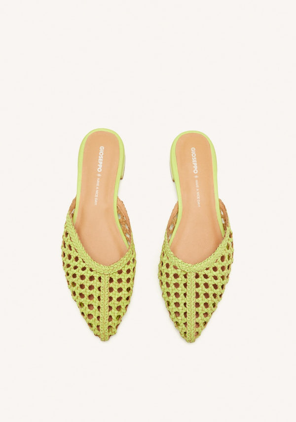 MULES PELLE INTRECCIATA ANTRIM
