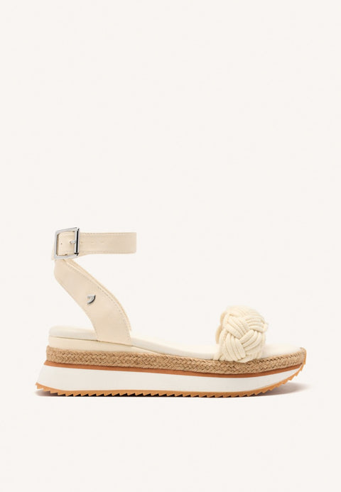SANDALIAS TRENZADO PLATAFORMA RAFIA HAMPSTEAD