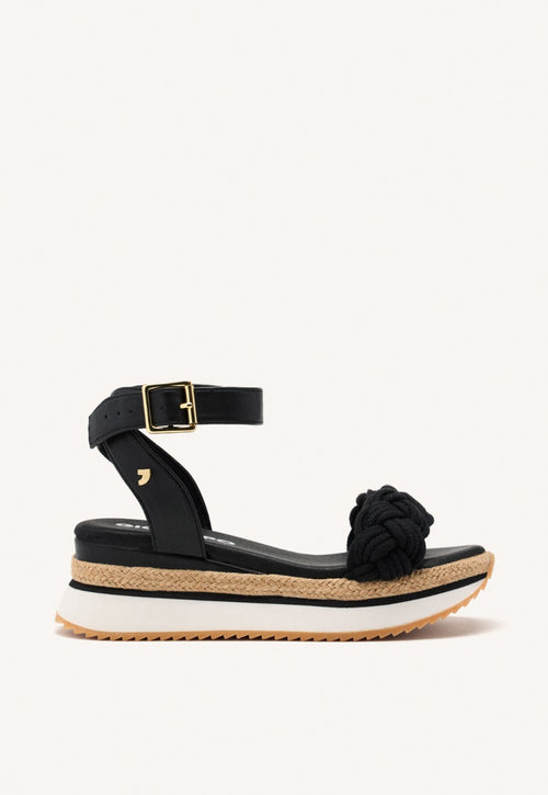 SANDALIAS TRENZADO PLATAFORMA RAFIA HAMPSTEAD