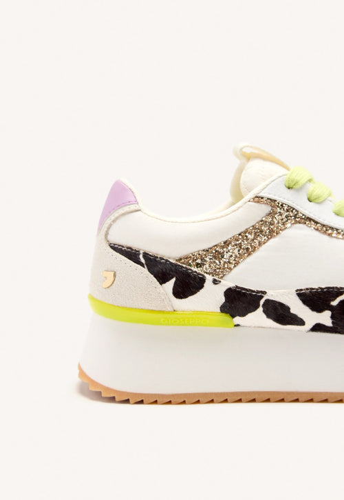 COW LEATHER PLATFORM SNEAKERS BOWDOIN