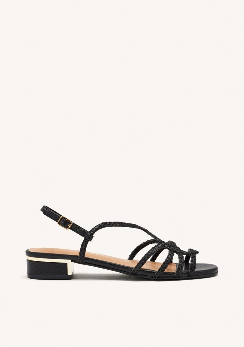 SANDALES À TALONS CUIR POWNAL