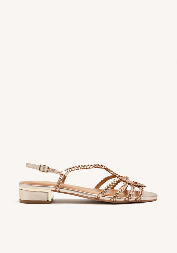 SANDALES À TALONS CUIR POWNAL