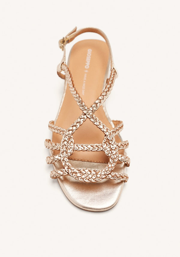SANDALES À TALONS CUIR POWNAL