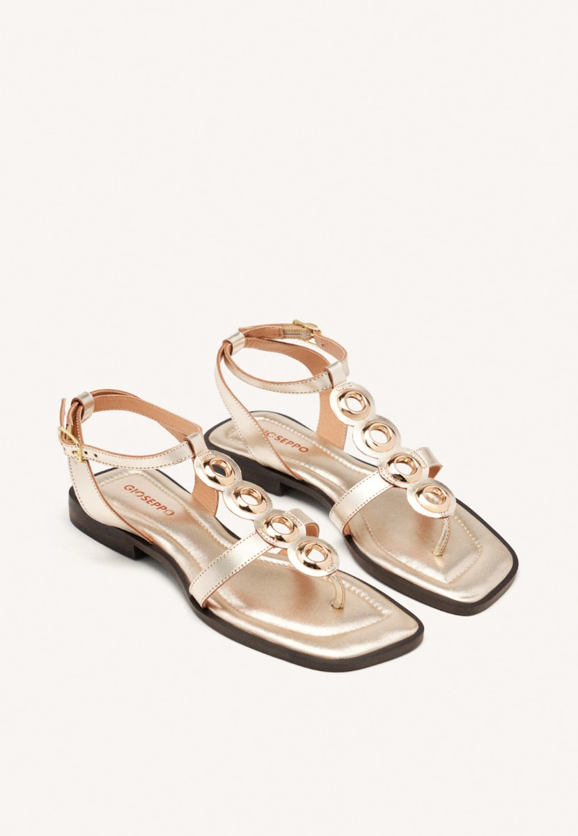SANDALIAS GRIEGAS PIEL JOYAS EPPING