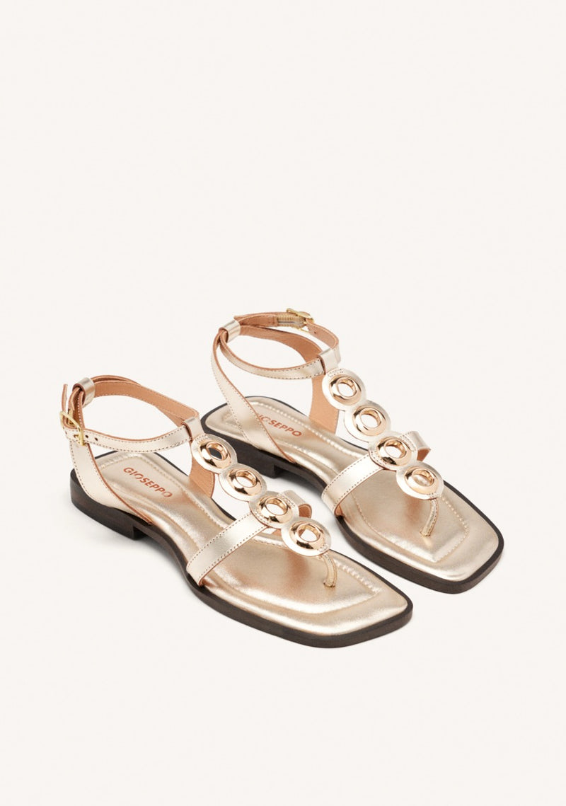 SANDALIAS GRIEGAS PIEL JOYAS EPPING