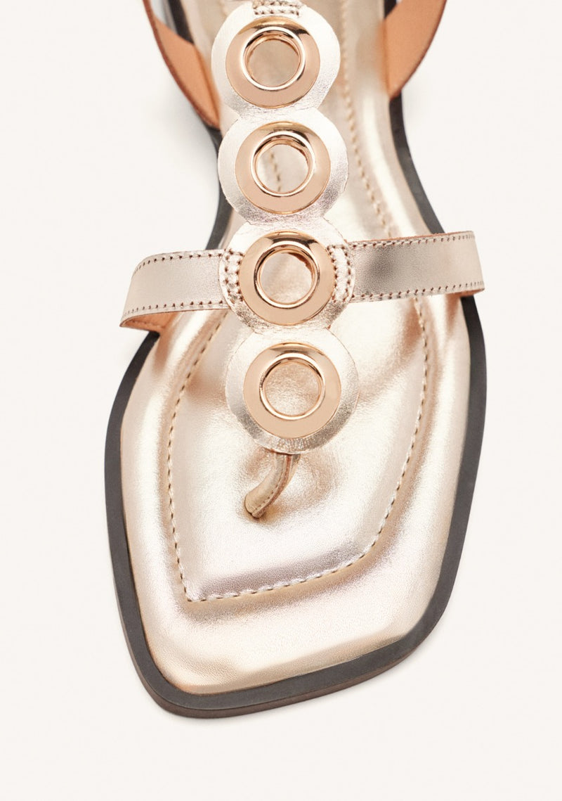 SANDALIAS GRIEGAS PIEL JOYAS EPPING