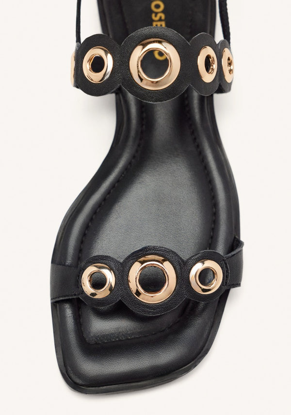SANDALIAS PIEL OLLADOS SIREN