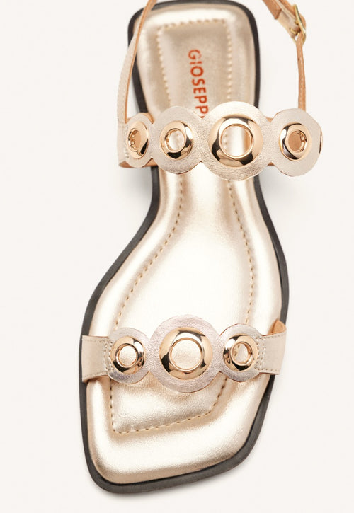 SANDALIAS PIEL OLLADOS SIREN