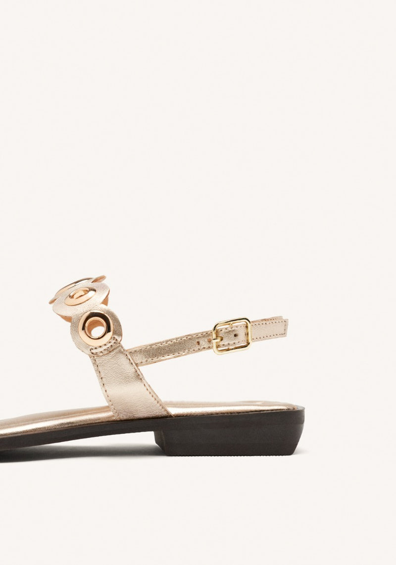 SANDALIAS PIEL OLLADOS SIREN